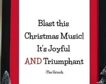Grinch Noël Citations | Blast this Christmas Music | Grinch Movie Quote Télécharger