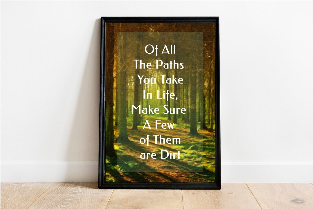 Nature Inspirational Quote | Hiking Digital Dowload | Digital Print - Etsy