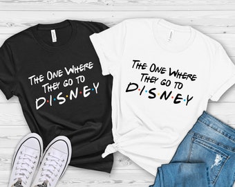 Disney FRIENDS Inspired Family Shirt, Family Vacation Disney Shirts, Disney Group Shirts, Group Disney Shirt, Disney Group Shirts, Disney