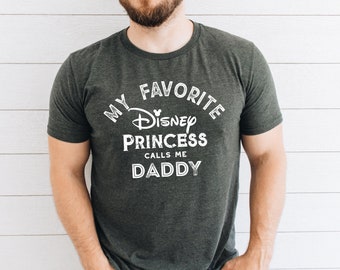 Dad Shirt, New Dad Gift, New Dad Shirt, Daddy Shirt,My Favorite Princess Calls Me Daddy Shirt, Vacation T-Shirt