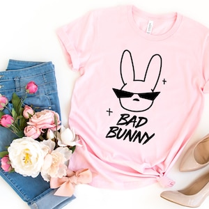 Bad Bunny T-shirt - Bad Bunny Shirt, Bad Bunny Tee, Bad Bunny, Bad Bunny Baby, Bad Bunny Gifts