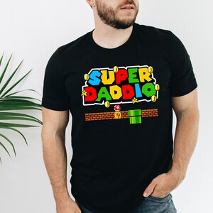 New Super Daddio T-Shirt, Men&#39;s, Fathers Day Gift Tee Shirt Top Daddy Dad