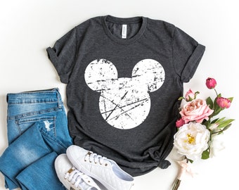 Mickey Shirt Vintage, Mickey Shirt For Women And Men, Shirt Family, Mickey Mouse Shirt, Vacation Shirt, Vacation