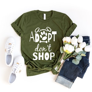 Adopt Don&#39;t Shop - Dog Mom, Rescue Dog, Animal Rescue, Dog Lover, Dog Lover Gift