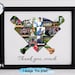 PRINTABLE Baseball Custom Photo Collage, Baseball Coach Appreciation ...