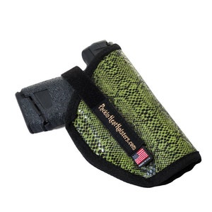 Packin Heat Holster - Green Animal Pattern Print
