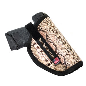 Packin Heat Holster - Champagne Animal Pattern Print