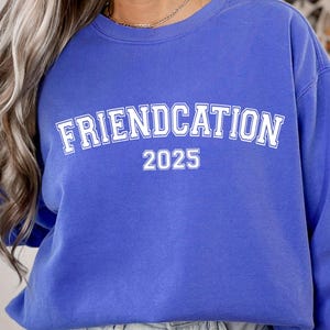 Friendcation 2025 SVG, Girls Trip 2025 Svg, Friends Vacation 2025 Svg Png, Besties Trip Svg, Friends Trip, Cut File for Cricut, Silhouette