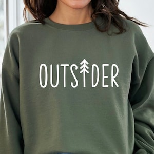 Outsider SVG, Hiking SVG, Cricut Svg Hiking, Outdoors Svg, Nature Svg, Adventure Svg, Explore More Svg, Hike Svg, Outdoorsy Svg, Png, Dxf