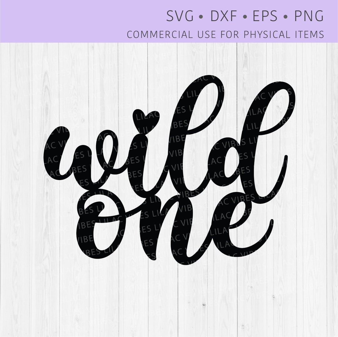 Wild One Cake Topper SVG, Wild One SVG, One Birthday SVG, Png, Dxf, One Birthday Clipart, Cut