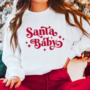 Santa Baby SVG, Vintage Christmas Svg Design, Christmas Babe Svg, Merry Christmas Svg, Santa Baby Png, Cricut Silhouette Cut File