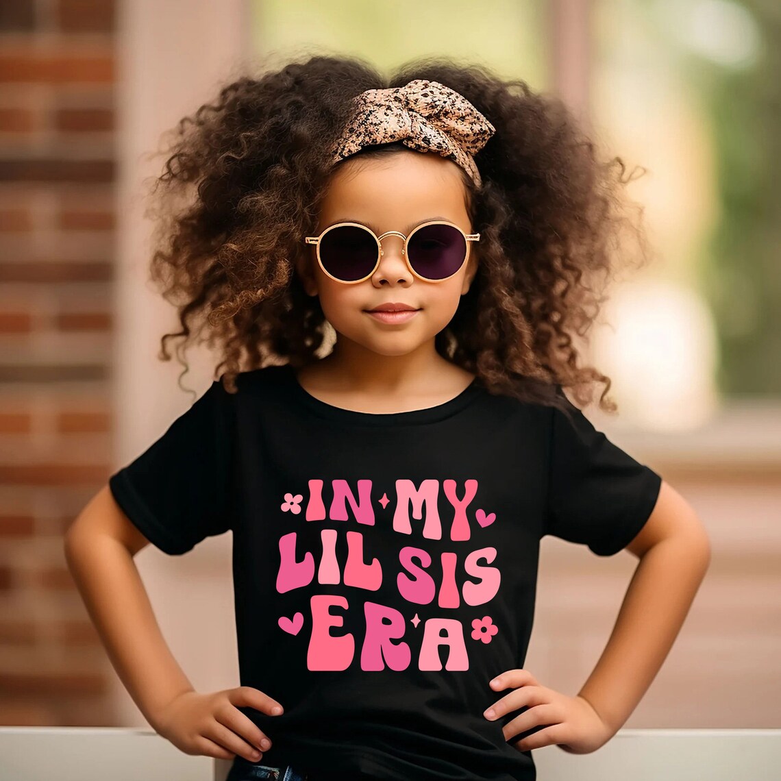 In My Lil Sis Era SVG PNG, in My Little Sister Era PNG Sublimation, Lil ...