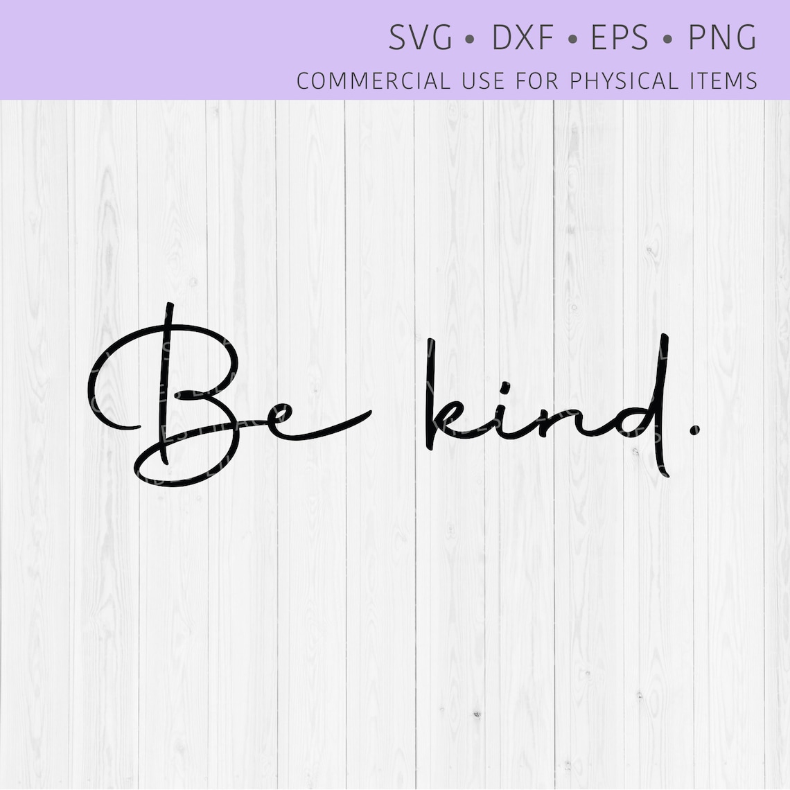 Be Kind SVG File Kindness Svg Be Kind Cursive Be Kind | Etsy