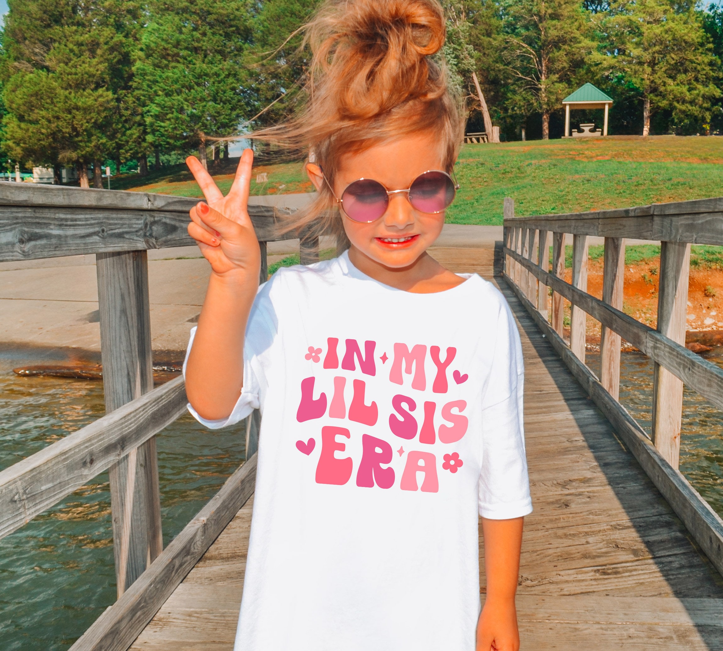 In My Lil Sis Era SVG PNG, in My Little Sister Era PNG Sublimation, Lil ...