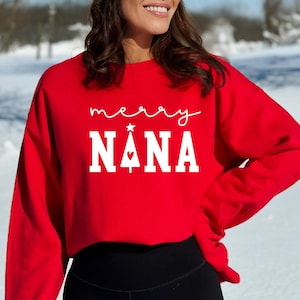 Joyeuse grand-mère SVG, sublimation PNG joyeuse grand-mère, joyeuse grand-mère Svg, Noël grand-mère sweat-shirt SVG, Noël Gigi chemise Svg, joyeux Gigi Svg