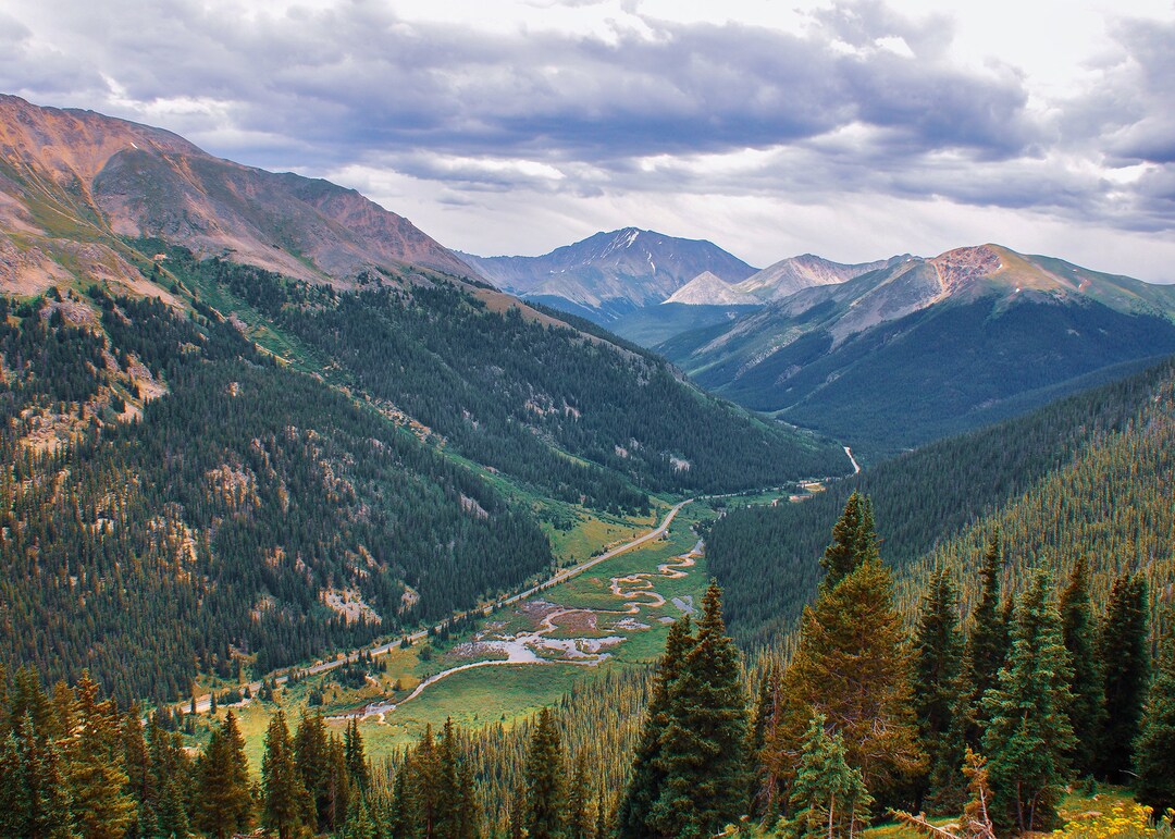 Colorado Landscape, Photograph, Nature Print, Continental Divide