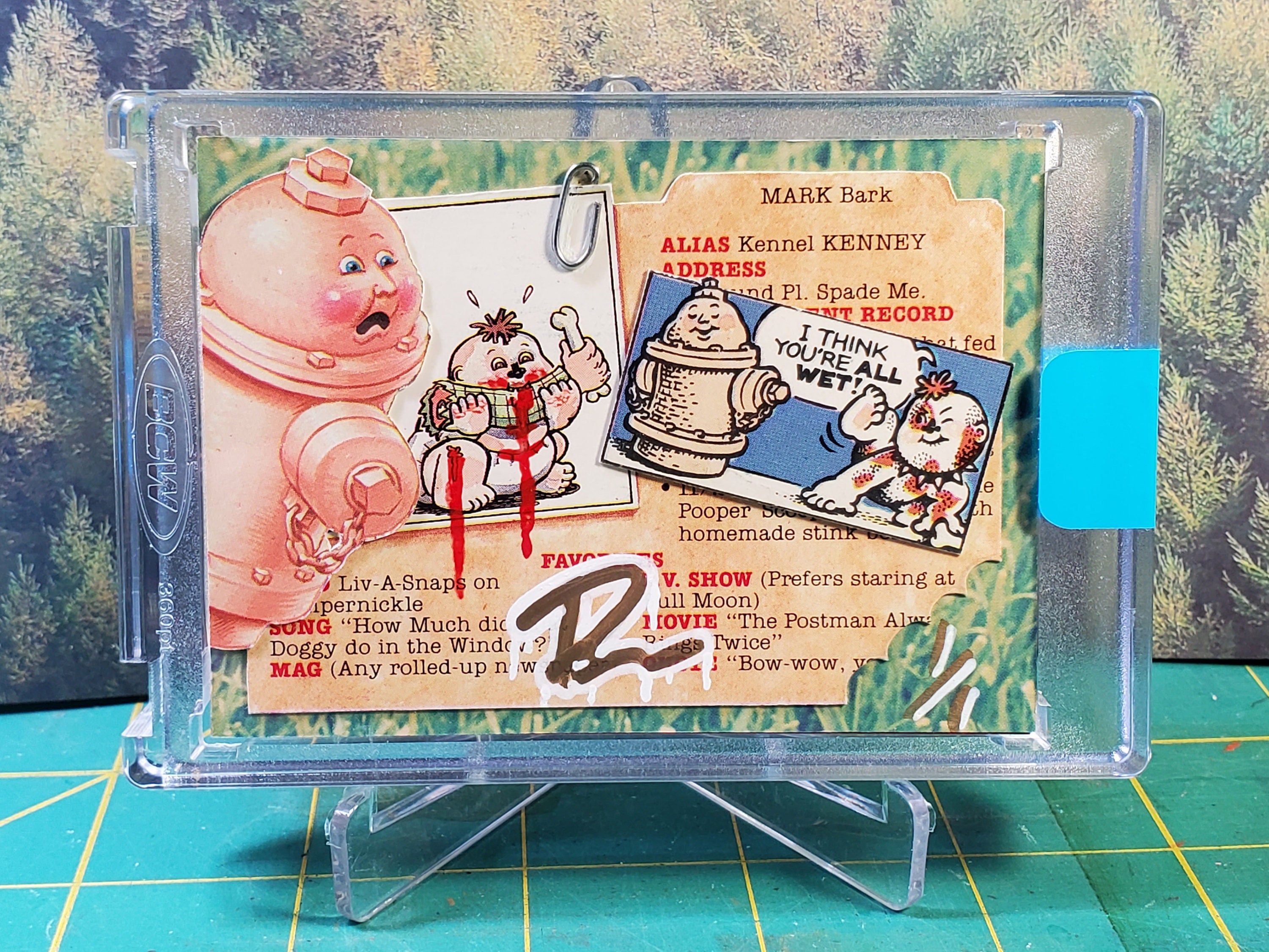 【当時物 未開封】GARBAGE PAIL KIDS (3D 壁掛け 全12種） Mark Bark Custom 3D Garbage Pail Kids Card - Etsy