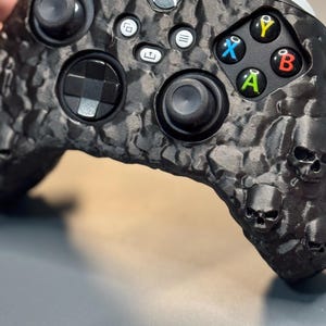 Skull video game controller cover