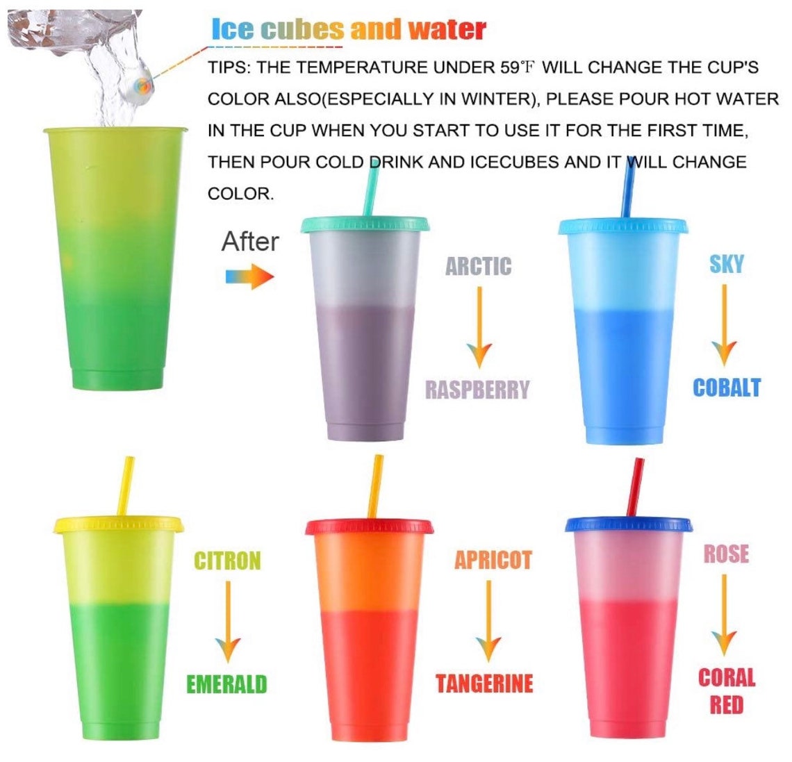 Custom Color changing cup Etsy