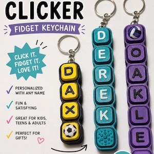 Simple Personalizable Clicker Fidget