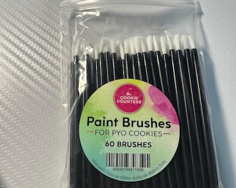 Food safe paint brushes for PYO (5 dozen)