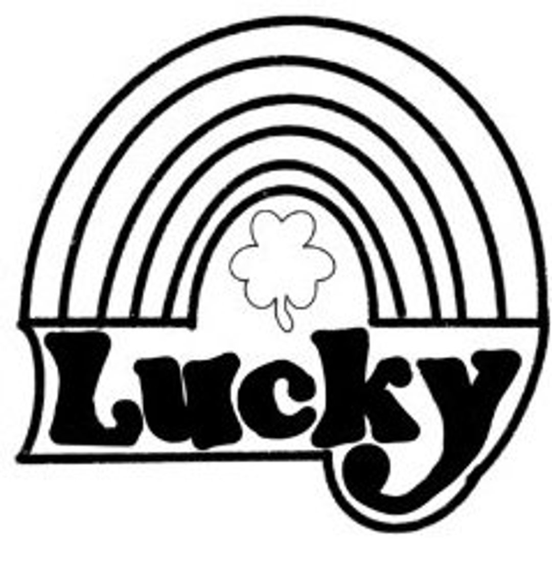 Lucky Rainbow Cookie Cutter Etsy