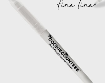 Cookie Food Coloring Pens - Fine Detail Icing Markers