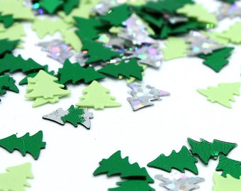 10g Christmas Tree Glitter Holographic And Green Glitter, Chunky Glitter, Christmas Craft, Table Confetti, Resin Glitter, Card Making