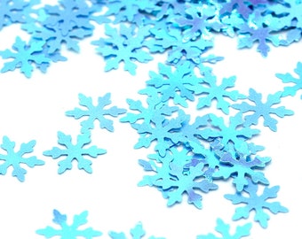 Blue Glitter Snowflakes Collection Graphic by kyootieskwaii · Creative  Fabrica