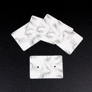 25 tarjetas kraft para exhibir aretes con diseño de mármol pequeño, tarjetas para exhibir joyas, tarjetas para aretes, tarjetas para exhibir, suministros para manualidades