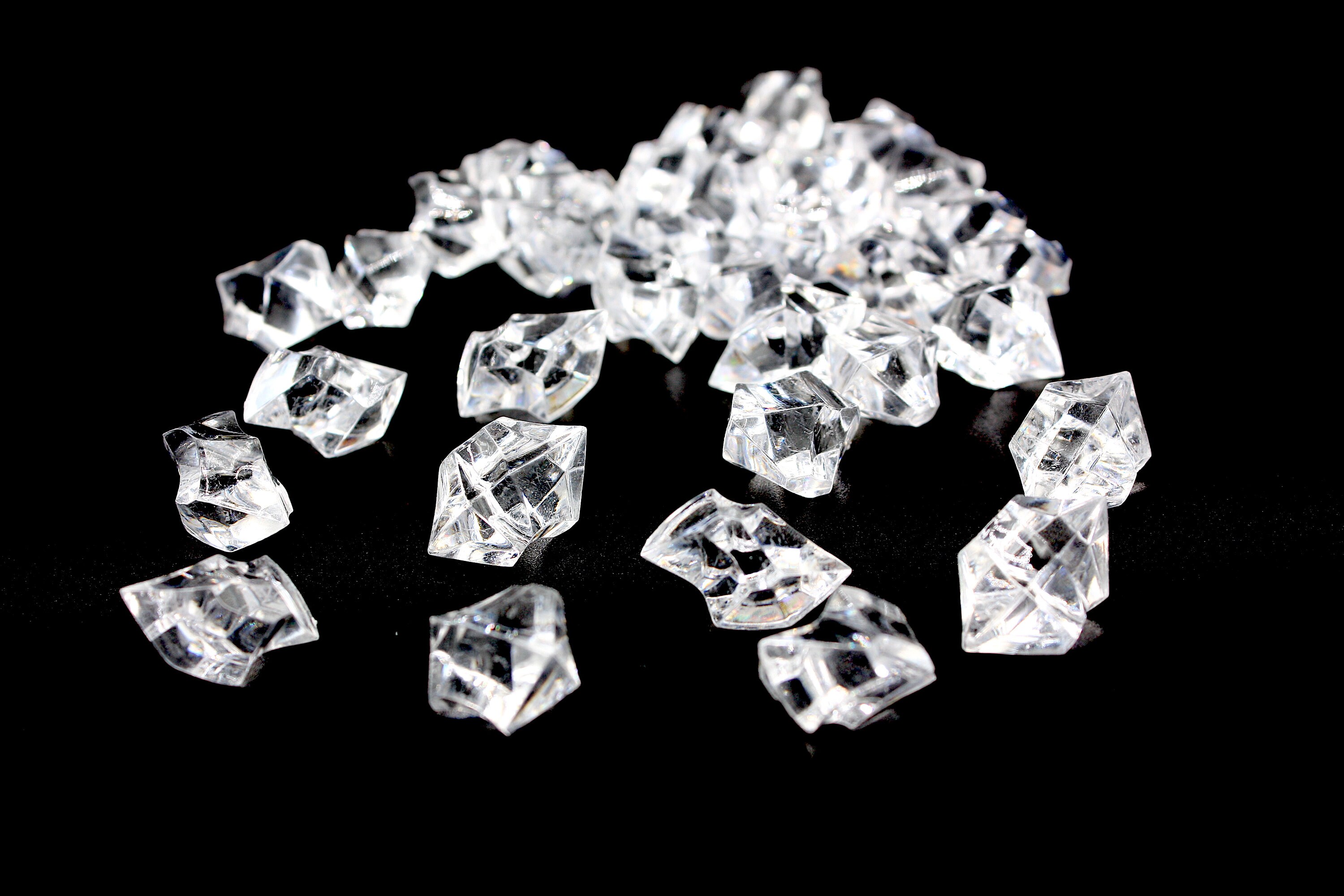 25 Diamond Ice Crystals Resin Tray Crystal Resin Tray Etsy