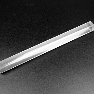 Clear Acrylic Clay Roller, Non-Stick Clay Rolling Pin with Steel Handle,  Sculpture Hand Tool