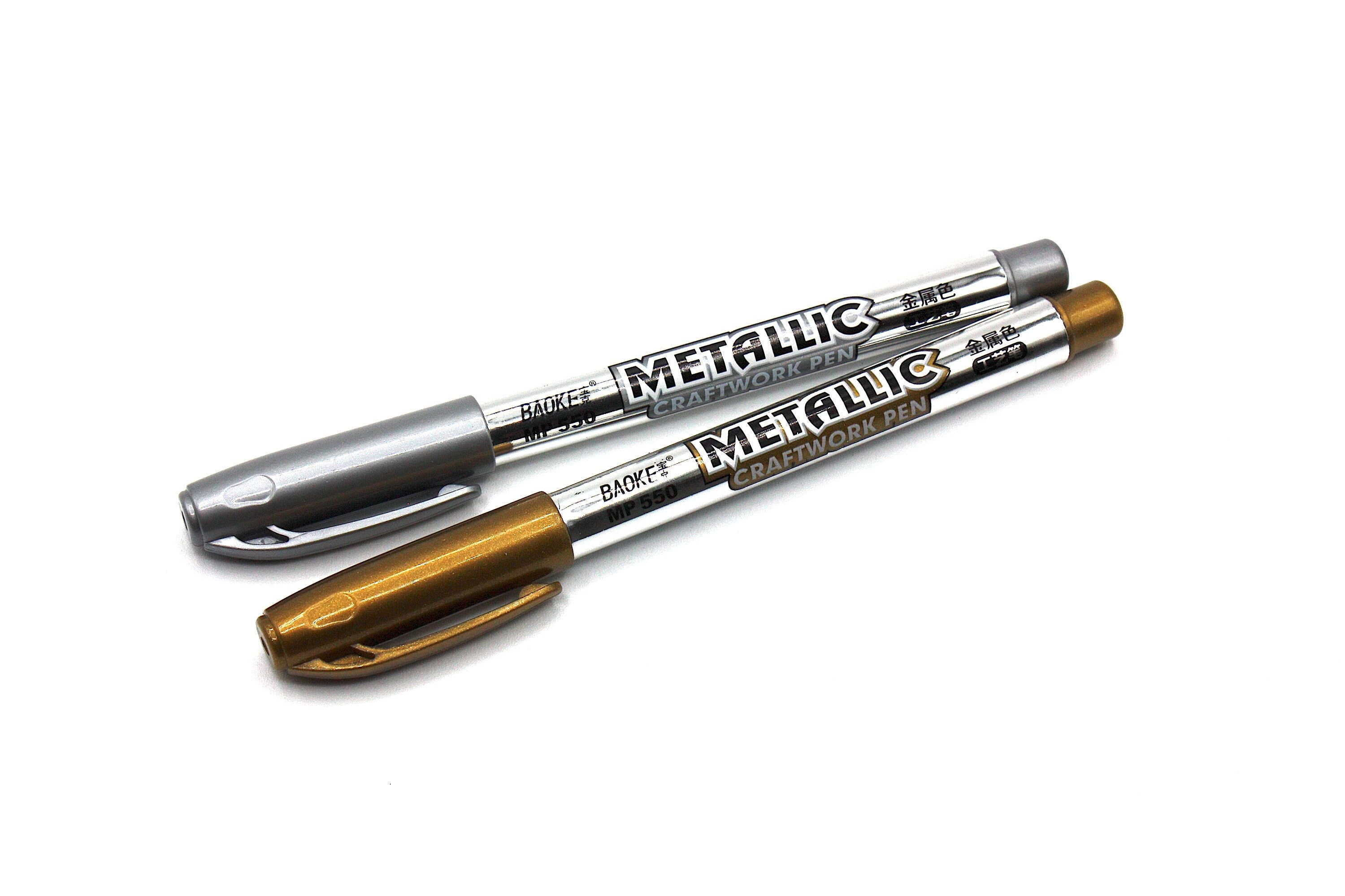 Artline 900XF Metallic Ink Marker, SILVER, 2.3MM, Ideal for Decorating and  Writing on Card, Plastic, Glass, Metal or Pottery. 