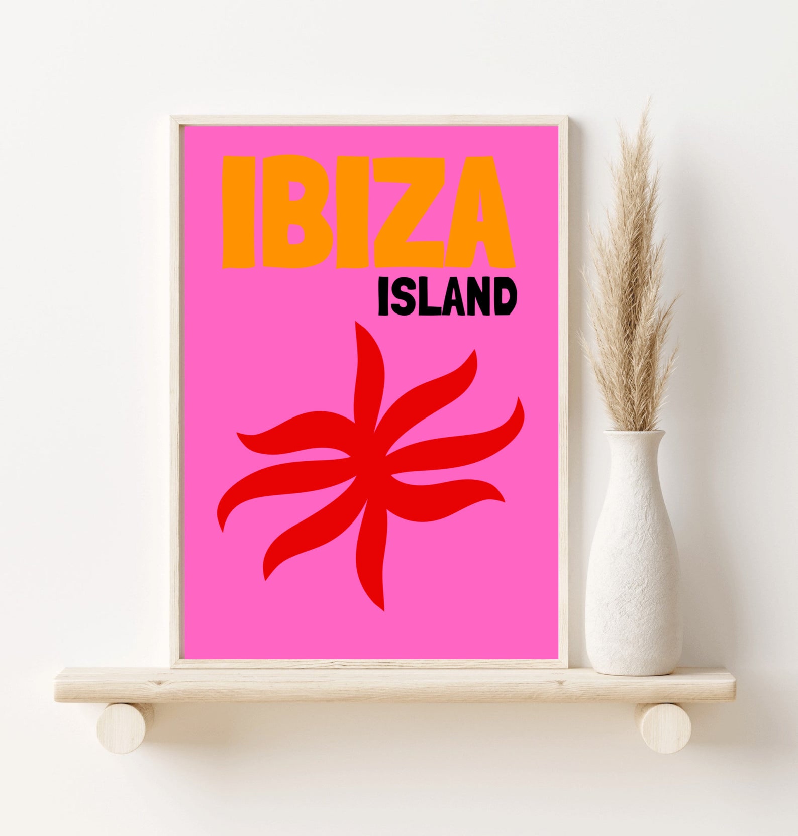 Print Colorful Wall Art Pink Wall Decor Travel Print Etsy