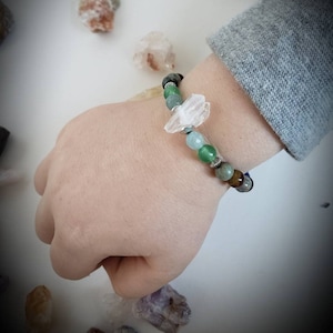 Children&#39;s Protection Bracelet, Kids Positive Energy Bracelet, Healing Gemstone Bracelet, Kids Protection Bracelet, Good Health Bracelet