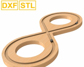 Interhemispheric Board CNC Files, Educational Toy DXF STL Plans (Digital Download)