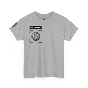 Scan Me QR Woodland Goddess editie T-shirt | Human Error QR Code Graphic Tee
