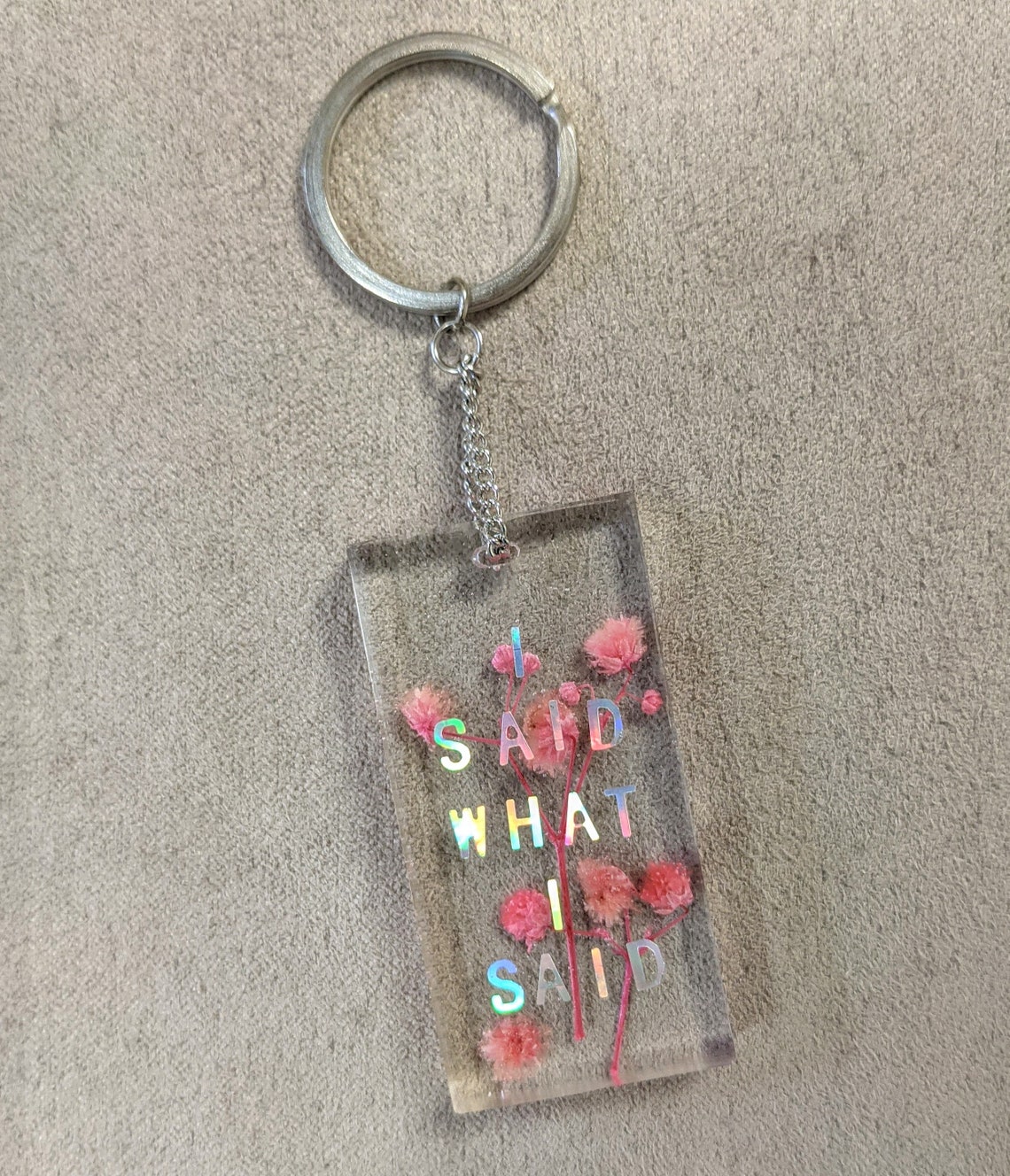 Vine Themed Quotes on Resin Keychains Etsy