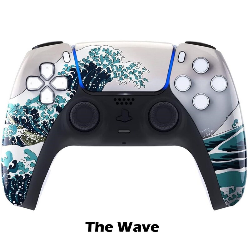 Modded Custom Graphic PS5 Controller With Programmable Back Etsy