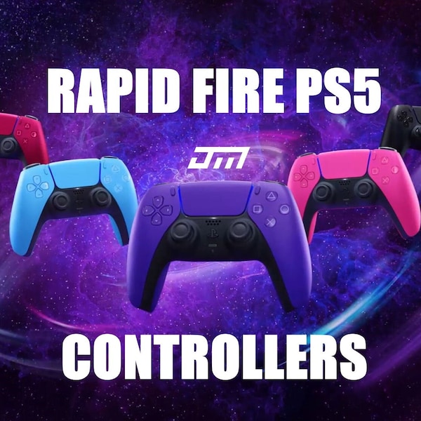 Rapid Fire / Modded PS5 Controller (Read Description) (1 Week Build Time) Lock your order in now! All Colors Now Available!
