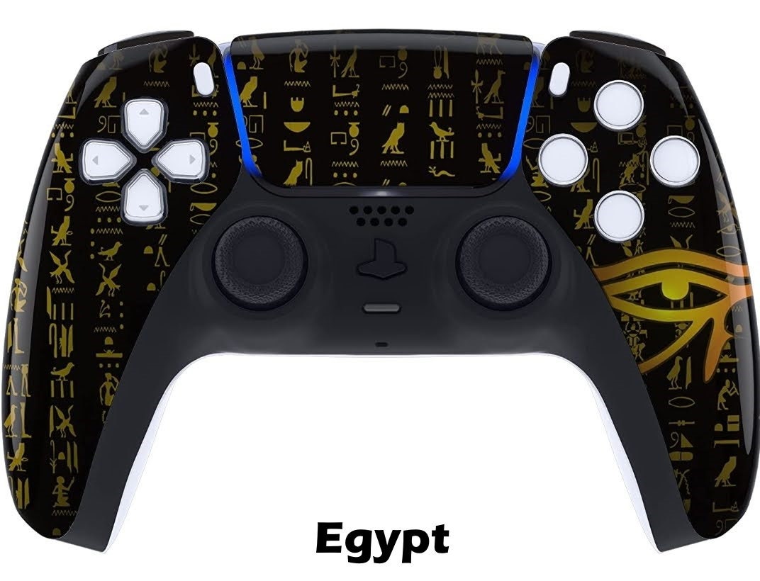 Custom Graphic PS5 Controller With Programmable Back Paddles Etsy