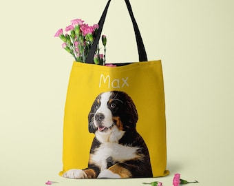 custom pet tote bag