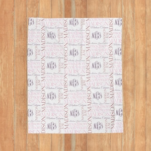 Couverture personnalisée pour bébé, couverture avec prénom monogramme personnalisé, bébé fille, emmaillotage pour prénom garçon, cadeau de baby shower, prénom, idée de sexe