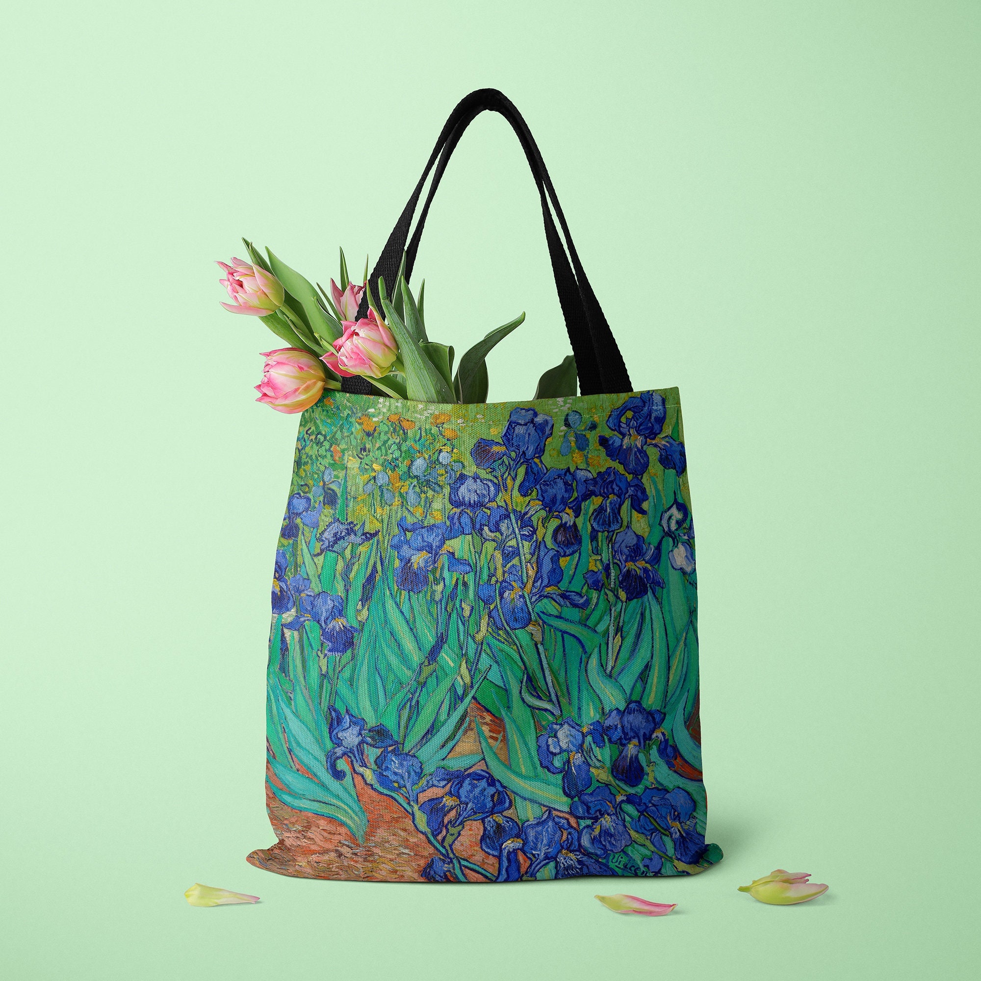 Van Gogh Tote Bag, Vincent Van Gogh Tote Bag, Aesthetic Tote Bag, Books Eco  Bag