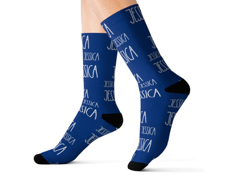 Name Socks Custom Personalized Socks Socks With Text Name on Etsy