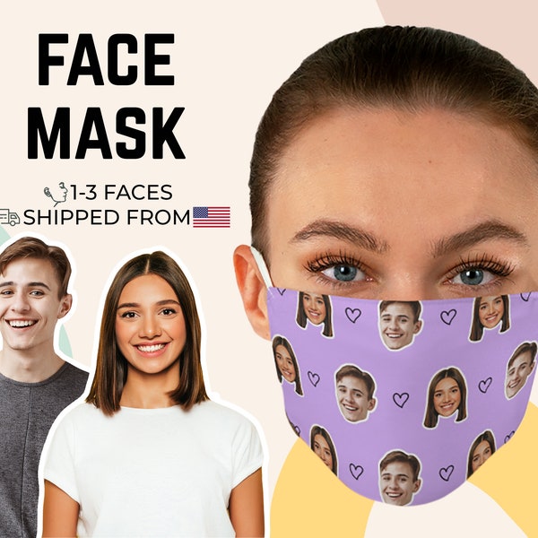 Custom Face Mask Etsy