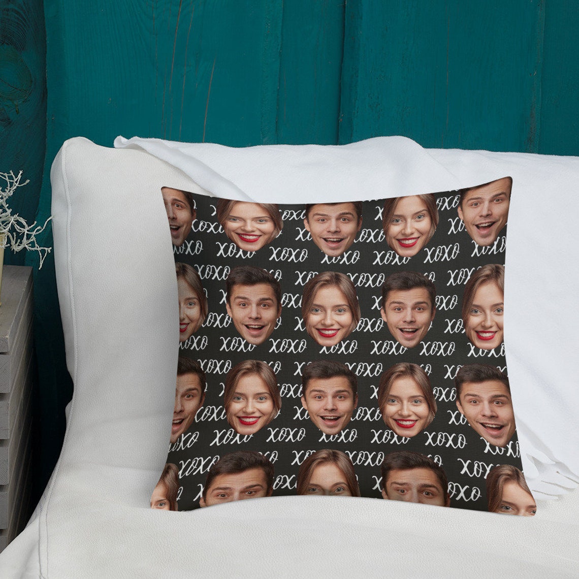 Custom Face Pillow Pillow with Photo Personalized Pillow Photo Etsy