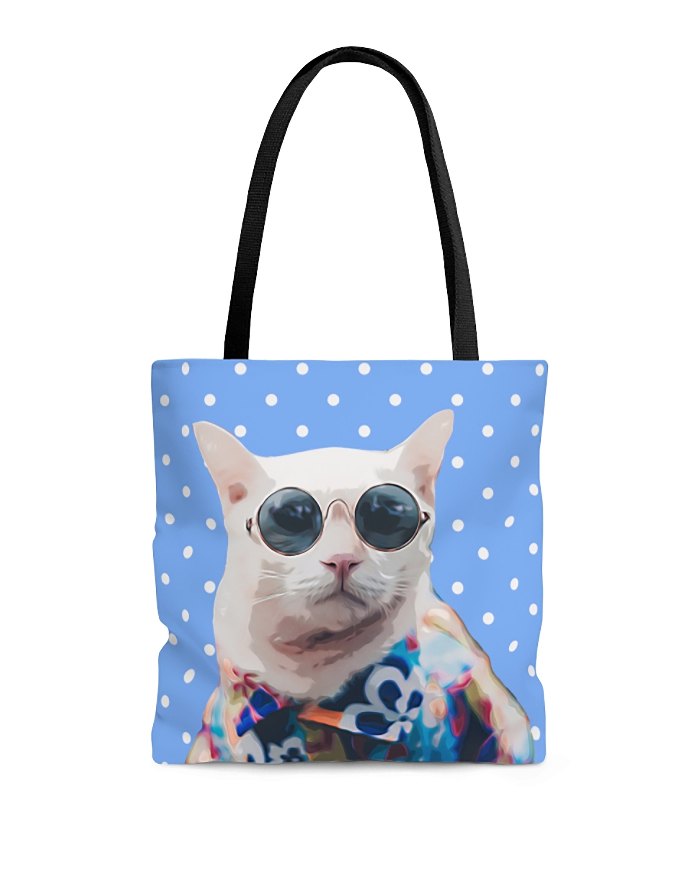 Custom Dog Photo Tote Bag Pet Picture Tote Bag With Name Pet Etsy