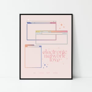 Seventeen Inspired Network Love Kpop Lyrics Digital Wall Print