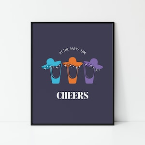 Seventeen Inspired Cheers Kpop Lyrics Digital Wall Print